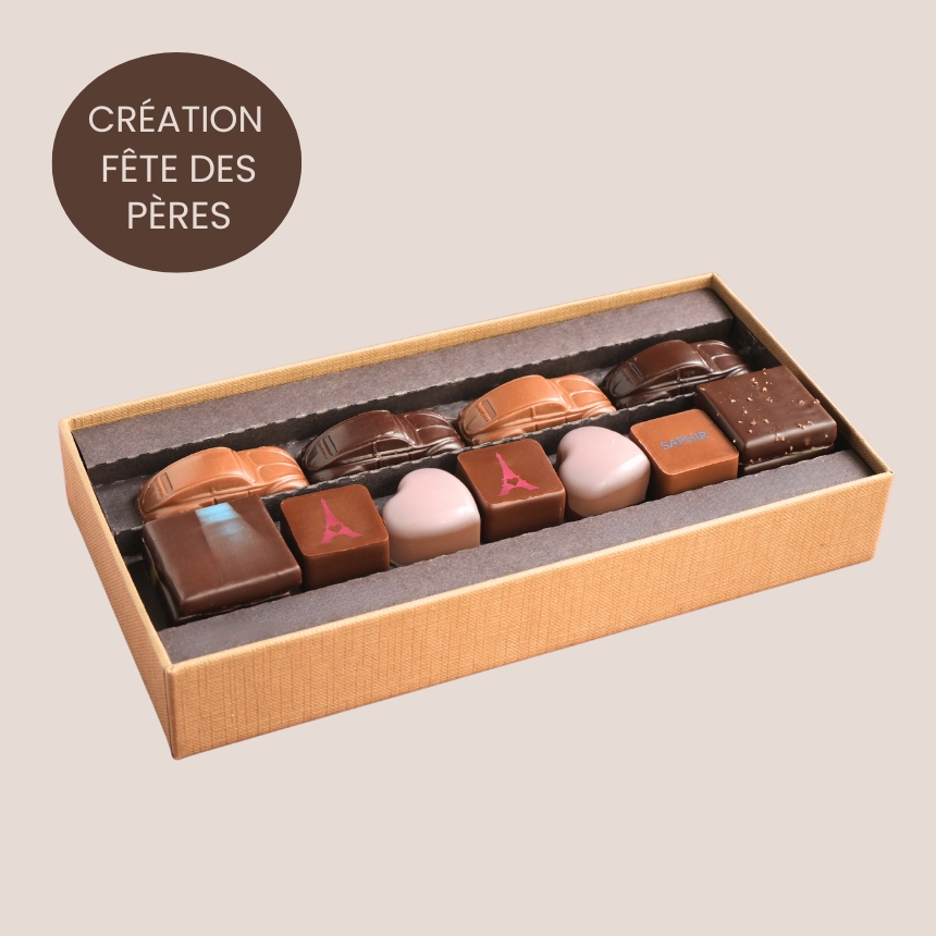 fête des père boite chocolat 2024